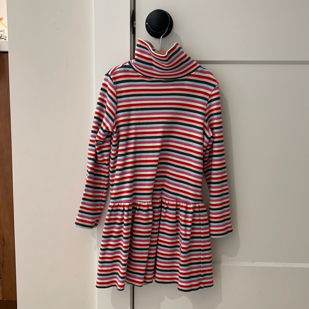 Hanna Andersson Long Sleeve Mock Neck Dress